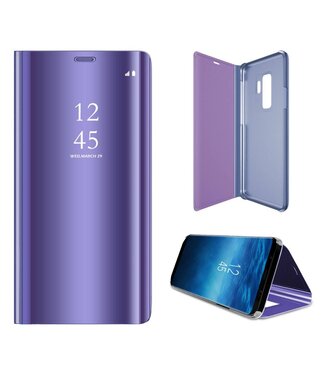 Paars Bookcase Hoesje Samsung Galaxy S9 Plus