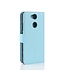 Blauw Litchee Bookcase Hoesje Sony Xperia XA2