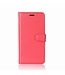 Rood Litchee Bookcase Hoesje Sony Xperia XA2