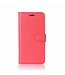 Rood Litchee Bookcase Hoesje Nokia 6.1