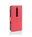 Rood Litchee Bookcase Hoesje Nokia 6.1