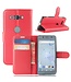 Rood Litchee Bookcase Hoesje Sony Xperia XZ2 Compact