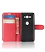 Rood Litchee Bookcase Hoesje Sony Xperia XZ2 Compact