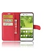 Rood Litchee Bookcase Hoesje Huawei P10 Plus