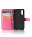 Roze Litchee Bookcase Hoesje Huawei P20