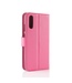 Roze Litchee Bookcase Hoesje Huawei P20