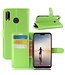 Groen Litchee Bookcase Hoesje Huawei P20 Lite