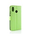 Groen Litchee Bookcase Hoesje Huawei P20 Lite