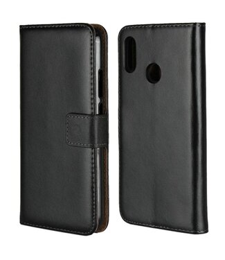 Zwart Bookcase Hoesje Huawei P20 Lite