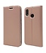 Rose Goud Bookcase Hoesje Huawei P20 Lite