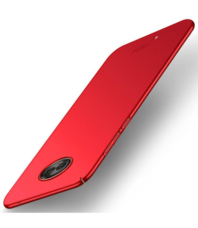 Mofi Mofi Rood Hardcase Hoesje Motorola Moto G6