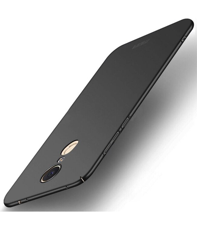 Mofi Mofi Zwart Mat Hardcase Hoesje voor de Xiaomi Redmi Note 5 / Redmi 5 Plus