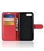 Rood Litchee Bookcase Hoesje voor de Honor 10