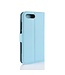 Blauw Litchee Bookcase Hoesje voor de Honor 10