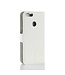 Wit Litchee Bookcase Hoesje voor de Huawei P Smart