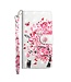 Roze Boom Bookcase Hoesje voor de Huawei Y6 (2018)