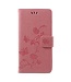 Roze Vlinders Bookcase Hoesje voor de Huawei P Smart