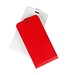 Rood Flipcase Hoesje voor de Huawei P Smart