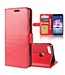 Rood Bookcase Hoesje voor de Huawei P Smart