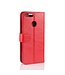 Rood Bookcase Hoesje voor de Huawei P Smart