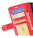 Rood Bookcase Hoesje voor de Huawei P Smart