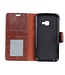 Bruin Split Leren Bookcase Hoesje voor de Samsung Galaxy Xcover 4 / 4S