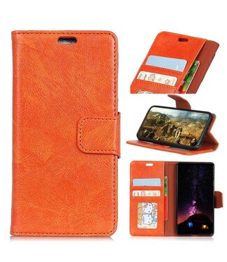 Oranje Bookcase Hoesje Samsung Galaxy Xcover 4