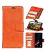 Oranje Bookcase Hoesje voor de Samsung Galaxy Xcover 4
