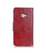 Rood Split Leren Bookcase Hoesje voor de Samsung Galaxy Xcover 4 / 4S