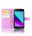 Paars Litchee Bookcase Hoesje voor de Samsung Galaxy Xcover 4 / 4S