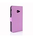 Paars Litchee Bookcase Hoesje voor de Samsung Galaxy Xcover 4 / 4S