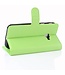 Groen Litchee Bookcase Hoesje voor de Samsung Galaxy Xcover 4 / 4S