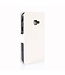 Wit Litchee Bookcase Hoesje voor de Samsung Galaxy Xcover 4 / 4S