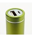 Groene Mini Metalen 2600 mAh Powerbank