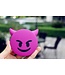 Emoji Powerbank 3600 mAh - Lachende Drol - Lichtroze
