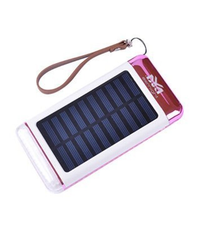 Roze Solar Powerbank 5500 mAh