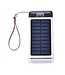 Zwart / Zilver Solar Powerbank 5500 mAh