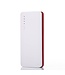 Gebra Gebra Hoge capaciteit Powerbank 20000 mAh - Wit / Rood