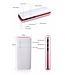 Gebra Gebra Hoge capaciteit Powerbank 20000 mAh - Wit / Rood