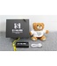 Teddybeer met wit shirt Powerbank 8800 mAh