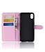 Roze Litchee Bookcase Hoesje voor de iPhone Xr