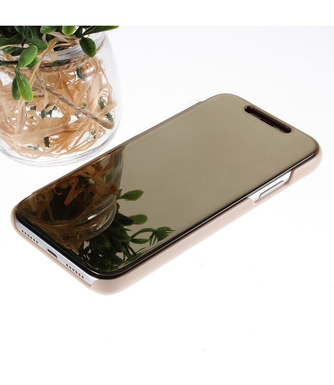 Goud Bookcase Hoesje voor de iPhone Xr