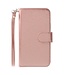 Roze / Goud Bookcase Hoesje voor de iPhone XS