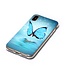 Blauwe Vlinder TPU Hoesje voor de iPhone XS