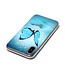 Blauwe Vlinder TPU Hoesje voor de iPhone XS