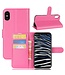 Roze Litchee Bookcase Hoesje voor de iPhone XS