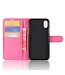 Roze Litchee Bookcase Hoesje voor de iPhone XS