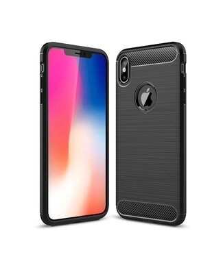 Zwart TPU Hoesje iPhone XS Max