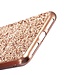 Roze / Goud Glitters TPU Hoesje voor de iPhone XS Max