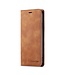 Forwenw Forwenw Bruin Bookcase Hoesje voor de iPhone XS Max